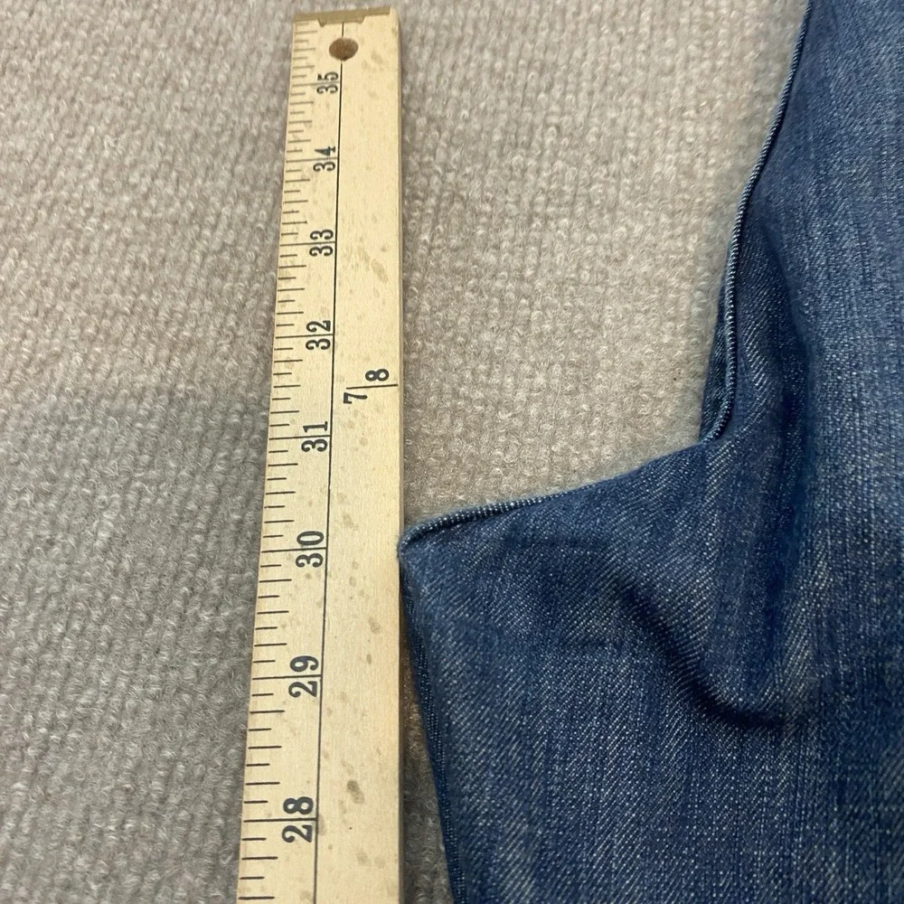Levis 559 Jeans Mens 38 Fits 39x30 Blue Baggy Relaxed Wide Leg Distressed Denim